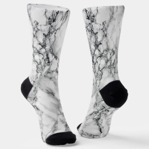 Witte marmeren stenen sokken modern ontwerp