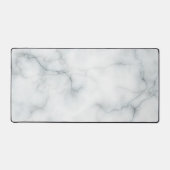 Witte marmeren textuur bureaumat (Voorkant)