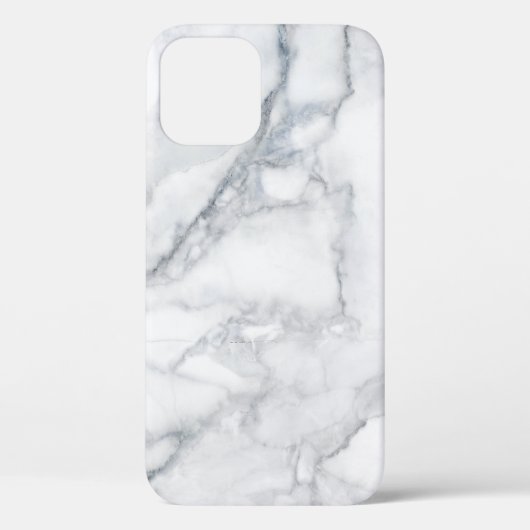 Witte marmertextuur Case-Mate iPhone case (Achterkant)