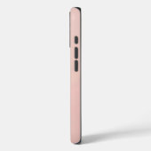 Witte matte fles op pastelachtergrond Case-Mate iPhone case (Achterkant / Links)