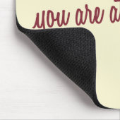 Witte meisjes muismat (Hoek)