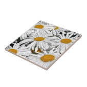 witte melkbloem tegeltje (Zijkant)