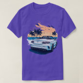 Witte Mercedes Benz C Klasse T-shirt (Design voorkant)