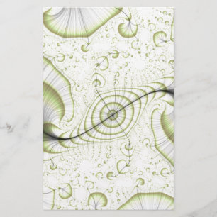 Witte minimalistische sierlijke ontwerp cadeaus ac briefpapier