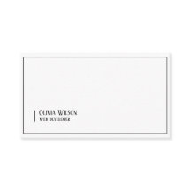 Witte moderne minimalist