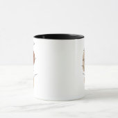 witte mok keramiek met bladeren mockup (Midden)