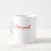 Witte mok van 11 oz voor rechtse, originele vormge (Voorkant links)