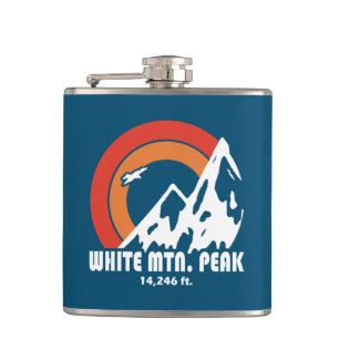 Witte Mountain Peak California Sun Eagle Heupfles