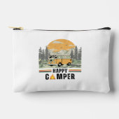 Witte  Mountain Tree Sunrise Camper Van Etui (Voorkant)