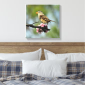 witte mug canvas afdruk (Insitu (Slaapkamer))