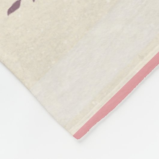 Witte muizen bij thuisfront fleece deken (Hoek)