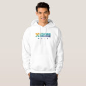Witte muurschildering Hoodie (Voorkant volledig)