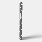 witte muzieknoten Case-Mate iPhone case (Achterkant / Rechts)