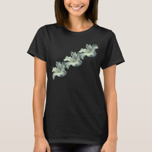 Witte Natuur van Hibiscus Bloem T-shirt