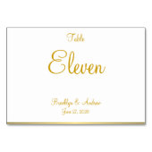 Witte Nautilus Huwelijks Plaatskarten Tafelkaarten Kaart (Achterkant)