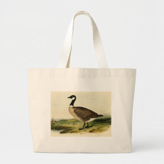 witte Necked Goose Grote Tote Bag