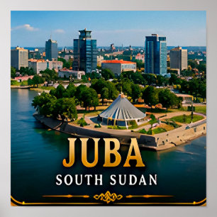 Witte Nijl en erfgoed van Zuid-Soedan in Juba Poster