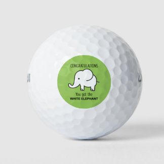 Witte olifant golfballen