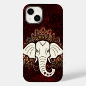 Witte Olifant iPhone / iPad hoesje (Achterkant)