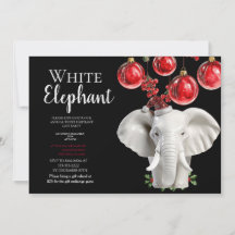 Witte Olifant Kerstfeest voor kinderen
