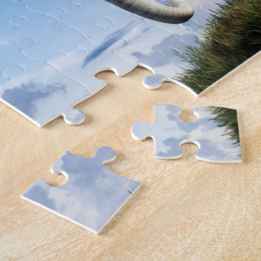 Witte olifant legpuzzel (Zijkant)