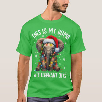 Witte Olifant Voor Pjs Onder 15 20 T-shirt