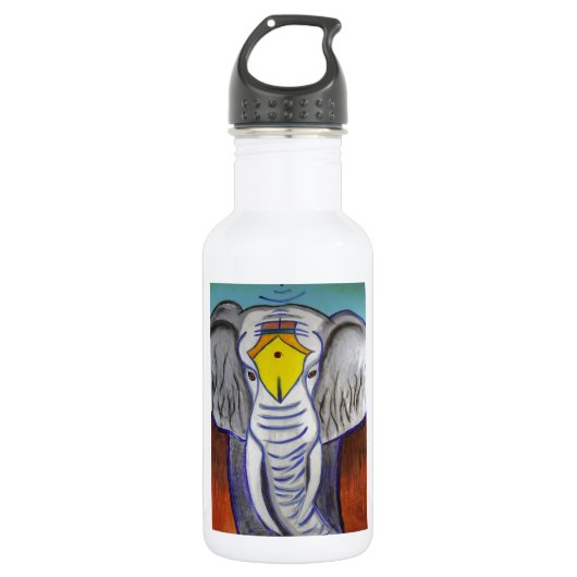 Witte olifant waterfles (Voorkant)