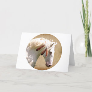 Witte Oorlogspaard Kaart