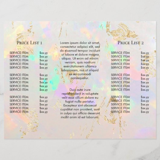 witte opal brochure (Achterkant)