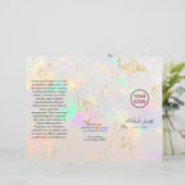 witte opal brochure (Staand voorkant)