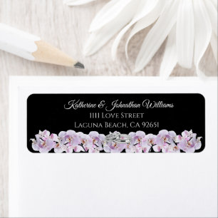 Witte Orchidee Embrace-Wedding- Etiket