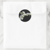 Witte orchidee Stickers (Tas)