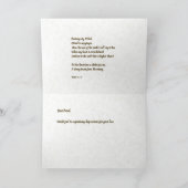 Witte Orchidee Sympathie Kaart (Binnen)