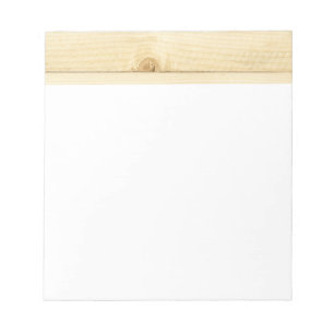 Witte oude eikenhout notitieblok