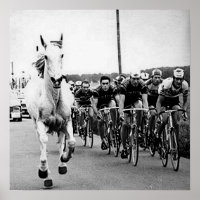 Witte Paard 1975 Tour De France Kleur Redux