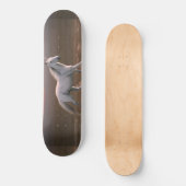 Witte paard skateboard (Voorkant)