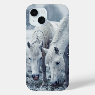 Witte paarden