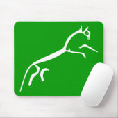 Witte paarden (Uffington Castle) Muismat (Met muis)