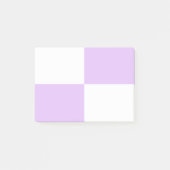 Witte paarse controlestructuur post-it® notes (Voorkant)