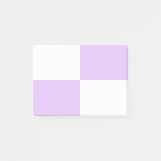 Witte paarse controlestructuur post-it® notes (Voorkant)