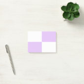 Witte paarse controlestructuur post-it® notes (Kantoor)