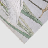  witte  Paarse iris Butterfly Japans Tissuepapier (Detail)