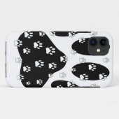 Witte pagina's op zwarte pagina afdrukken Case-Mate iPhone case (Achterkant (horizontaal))