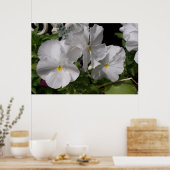 Witte panelen poster (Keuken)