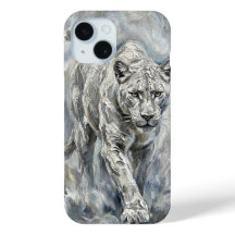 Witte Panter Hoesje – Ethereal Majesty Collectie