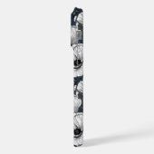 Witte papaver iPhone hoesje (Linkerkant)