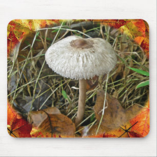Witte parasolpaddenstoel Coördinerende items Muismat