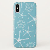 Witte parelstaarvis legant strand Case-Mate iPhone case (Achterkant)