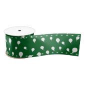 Witte Partij Ballonnen Custom Green Lint (Spoel)