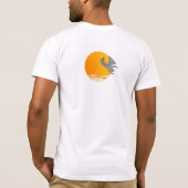 Witte Partij Palm Springs Paarse T-shirt (Achterkant)